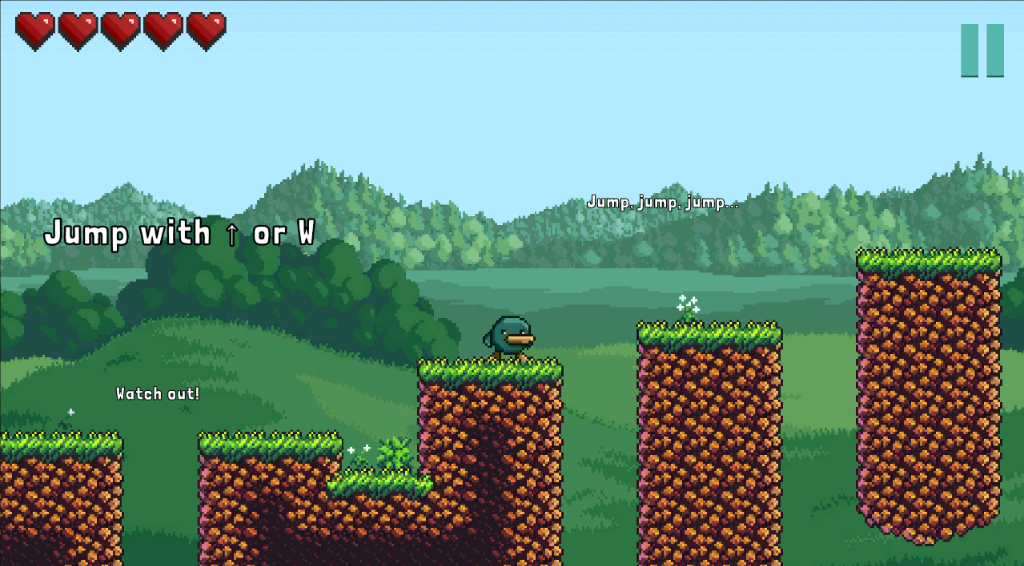 SolarJump Screenshot - Jumping platforms